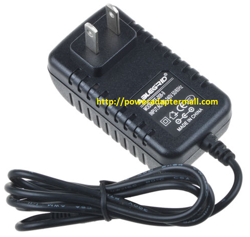 New Rca Drc62708 Drc3109 Portable Dvd AC Adapter for Drc6389 Players Power Supply