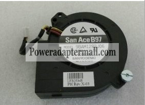 New Genuine HP DL145G3 DL145G3 Server Fan 9BAM12P2J06 411678-001