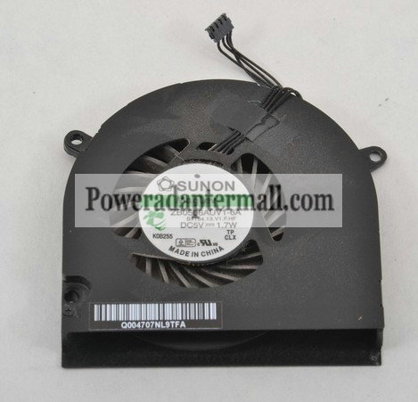 661-5418 Apple Macbook 13" A1278 Unibody CPU Fan - Click Image to Close