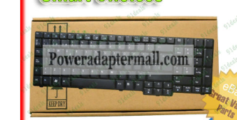 US NEW Acer Aspire 9920 9410 9420 Keyboard AEZK2P00010 - Click Image to Close