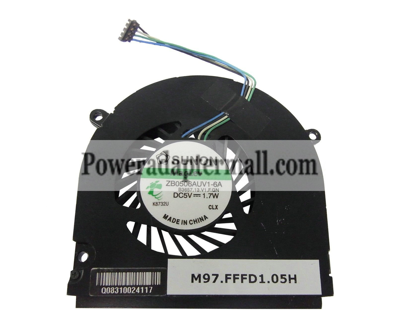 661-5418 Apple Macbook 13" A1342 Unibody CPU Fan Late 2009 2010 - Click Image to Close