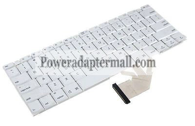 Genuine 922-6189 Apple iBook G4 White Keyboard US - Click Image to Close