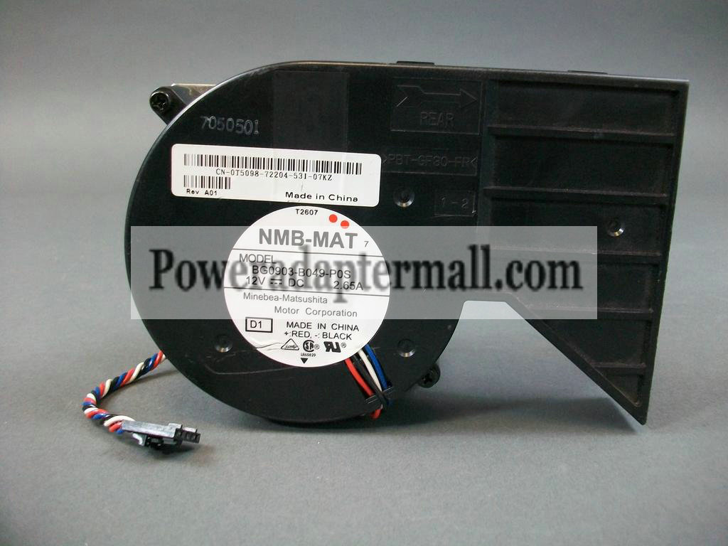 NEW Dell 0T5098 T2607 BG0903-B049-POS DB13733-12VHBPA Fan - Click Image to Close