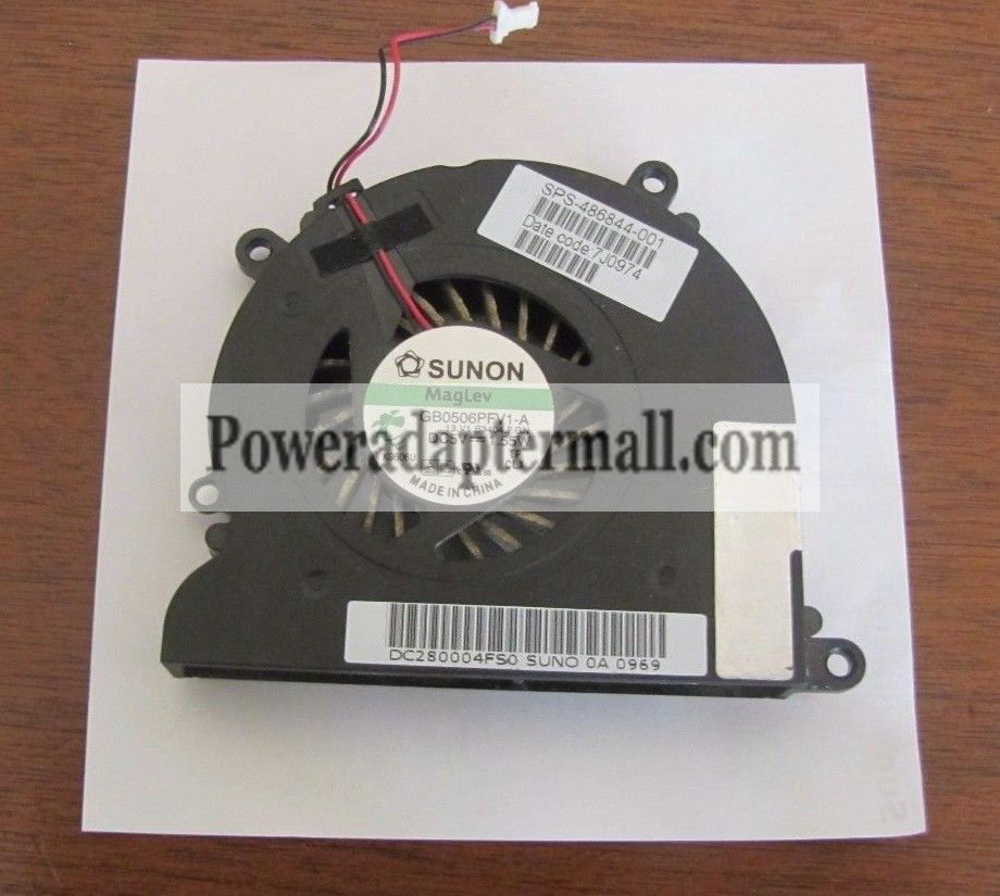 HP DV4 DV4Z-1000 DV4-1000 cpu Cooling Fan SPS 486844-001 - Click Image to Close