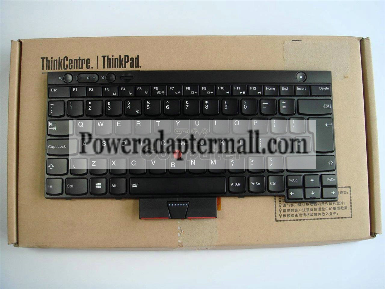 IBM Lenovo T530 W530 T530i UK Backlit Keyboard 04X1269 04X1382