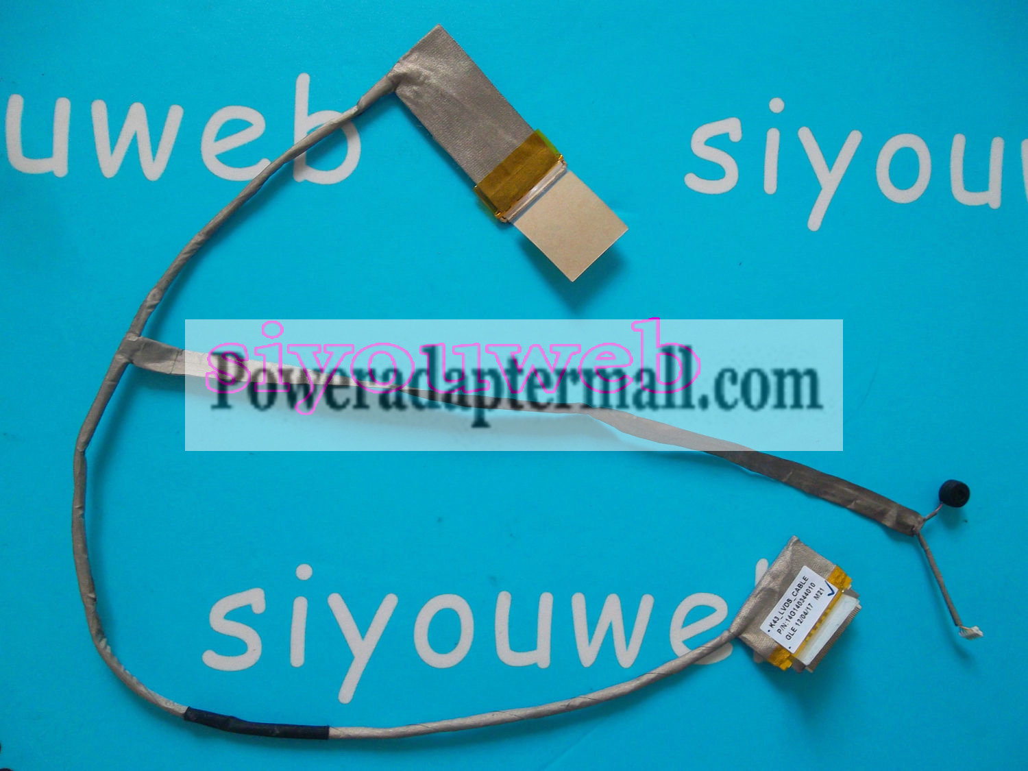 Asus K43 X43 A43 P43 KJ1 LCD LVDS Video Cable 14005-001501001