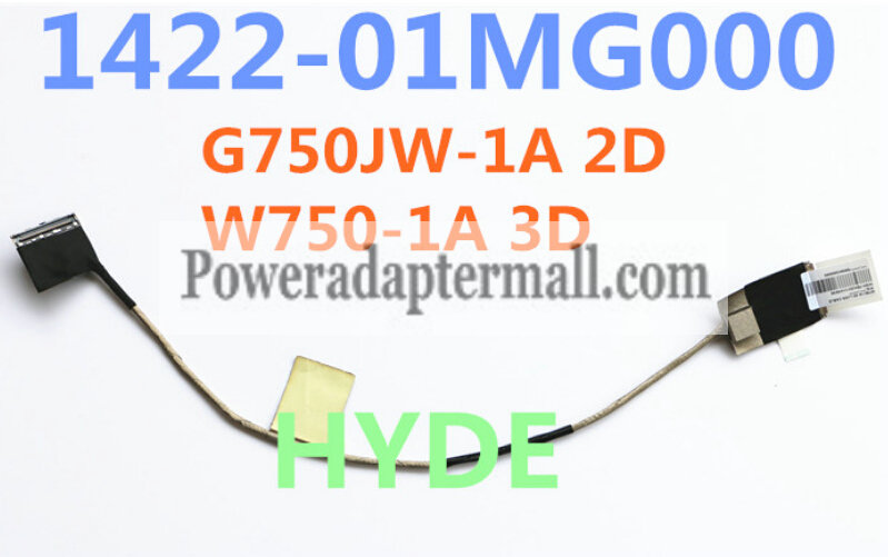 Asus G750 G750J G750JW G750JW-1A 2D LVDS LCD Cable 1422-01DL000