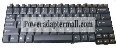 LENOVO 39T7321 Laptop keyboards Black