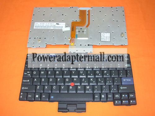 IBM ThinkPad X60 X61 Series Laptop Keyboard 42T3531 - Click Image to Close