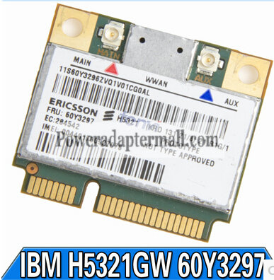 IBM Lenovo T430 T530 X230 X1 H5321GW WWAN card 60Y3297 - Click Image to Close