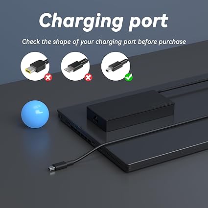 200W 20V 10A Laptop Charger Compatible with ASUS ProArt P16 PX13(Replace P16) PZ13 H7606 HN7306 2-in