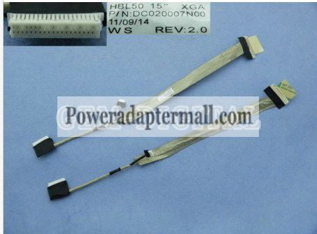 New Acer Aspire 5100 5610 3690 LCD Cable DC020007N00