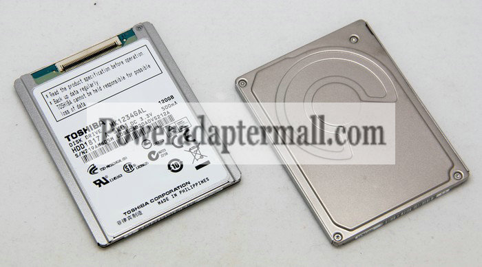 1.8"120GB TOSHIBA MK1634GAL 160GB 4200RPM Hard Drive HDD