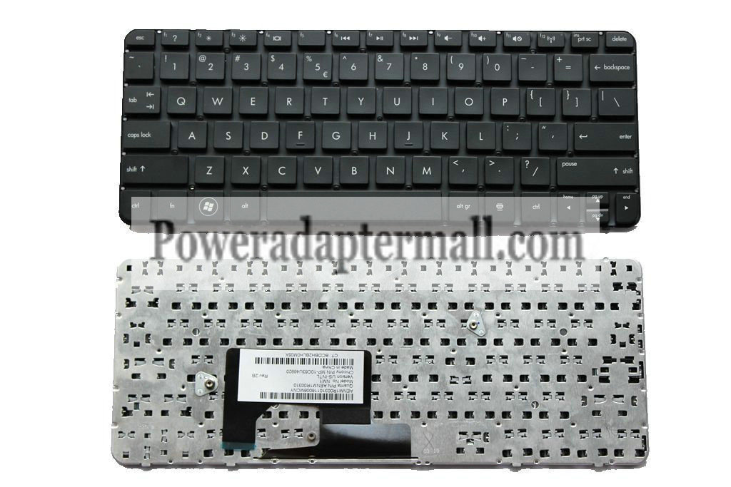 HP MINI 1103 110-3500 110-3600 110-3700 keyboard US Black