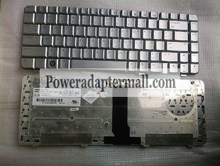 US HP Pavilion DV3700 DV3500 Laptop Keyboard Silver - Click Image to Close