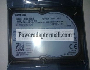 1.8" 40GB 5MM SAMSUNG HARD DRIVE HS04THB FOR IPOD