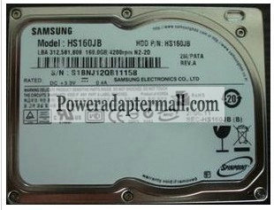 1.8"160GB Samsung HS160JB Hard Drive HDD