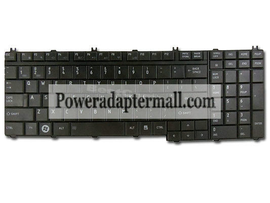 New Toshiba Satellite P300 P305 P305D Laptop keyboard Black - Click Image to Close