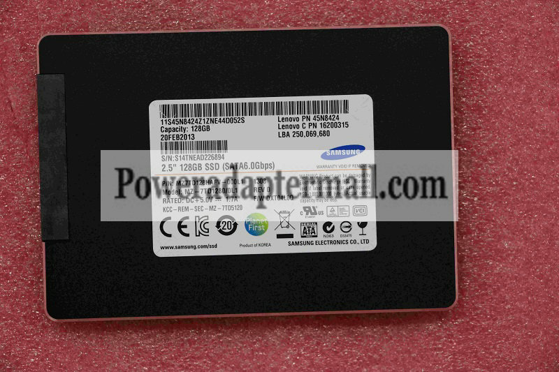 Samsung PM841 2.5" SATA3 128G Solid State Drive MZ7TD128HAFV