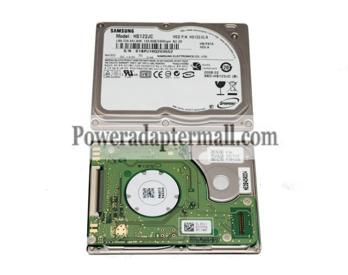 SAMSUNG HS122JC 1.8" ZIF 5400RPM Hard Drive 120GB D430