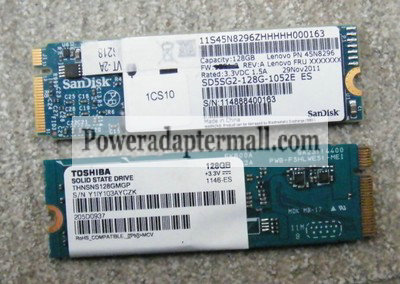 Sandisk SD5SG2-128G SSD NGFF PCI-E For Lenovo ThinkPad X1 Carbon - Click Image to Close