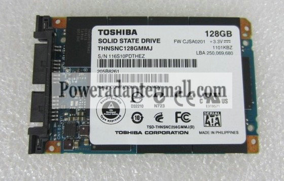 Toshiba THNSNC128GMMJ SOLID STATE DRIVE SSD SATA 128GB