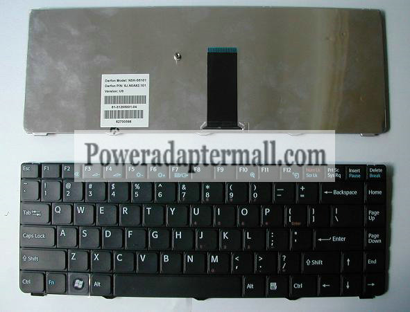 SONY VGN-NR VGN-NR100 Spanish Laptop Keyboard SP 9J.N0A82.101