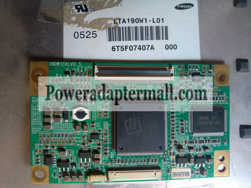 Samsung 190W1C4LV0.3 LTA190W1-L01 T-CON logic Board - Click Image to Close