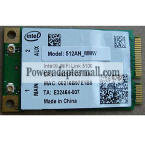 HP 480985-001 Intel 512AN_MMW 5100 A G N WLAN WIFI Card