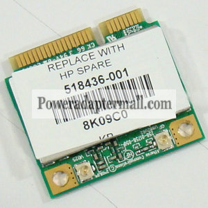 HP G60 CQ60 802.11b/g/n Wireless N Wifi Card Adapter 518436-001 - Click Image to Close