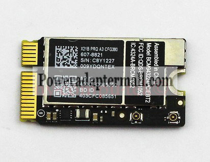 APPLE MACBOOK AIR A1369 A1370 WIFI BLUETOOTH CARD 661-5687 - Click Image to Close