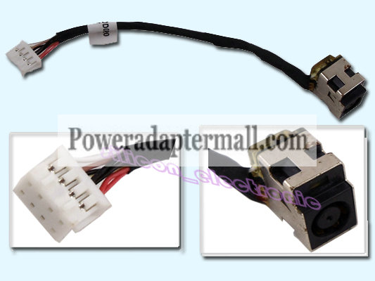 HP G7 G7-1075DX 641394-001 DC POWER JACK PLUG CABLE - Click Image to Close