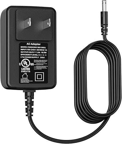 24V AC DC Power Adapter Charger Compatible with Sun BQ5T 120W UV LED Nail Lamp Nail Dryer Replacment