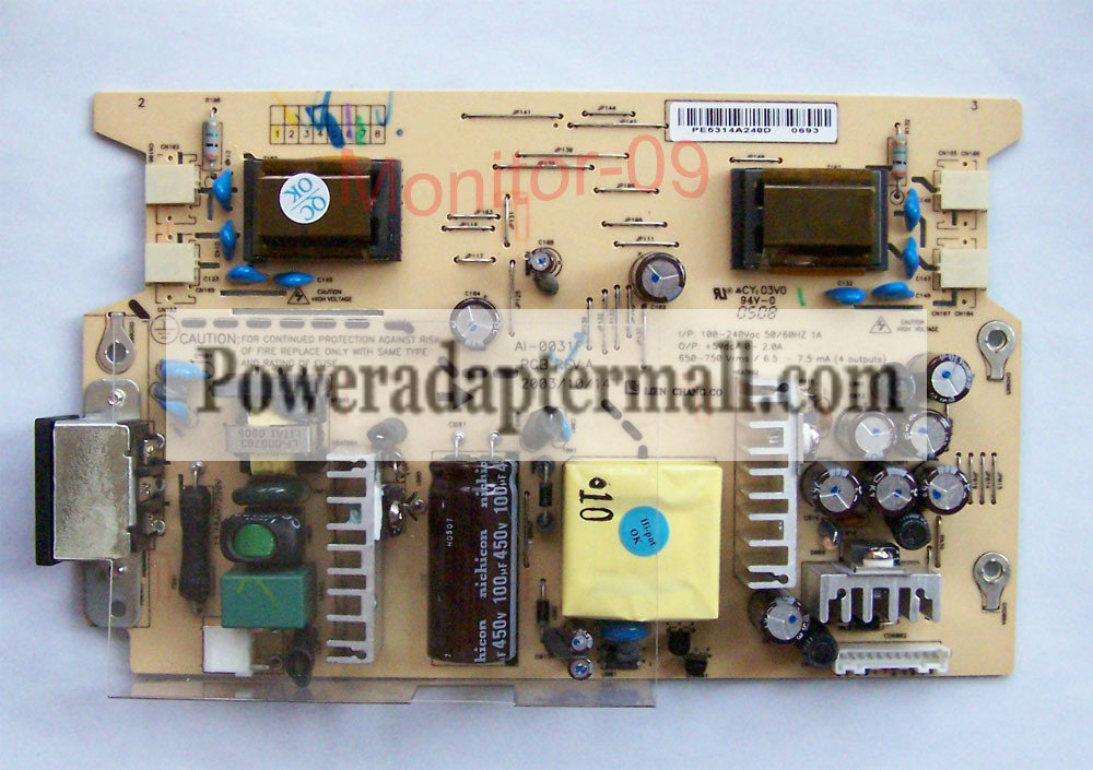 Power Board AI-0031F PE5314A248D For SONY SDM-93X MAG