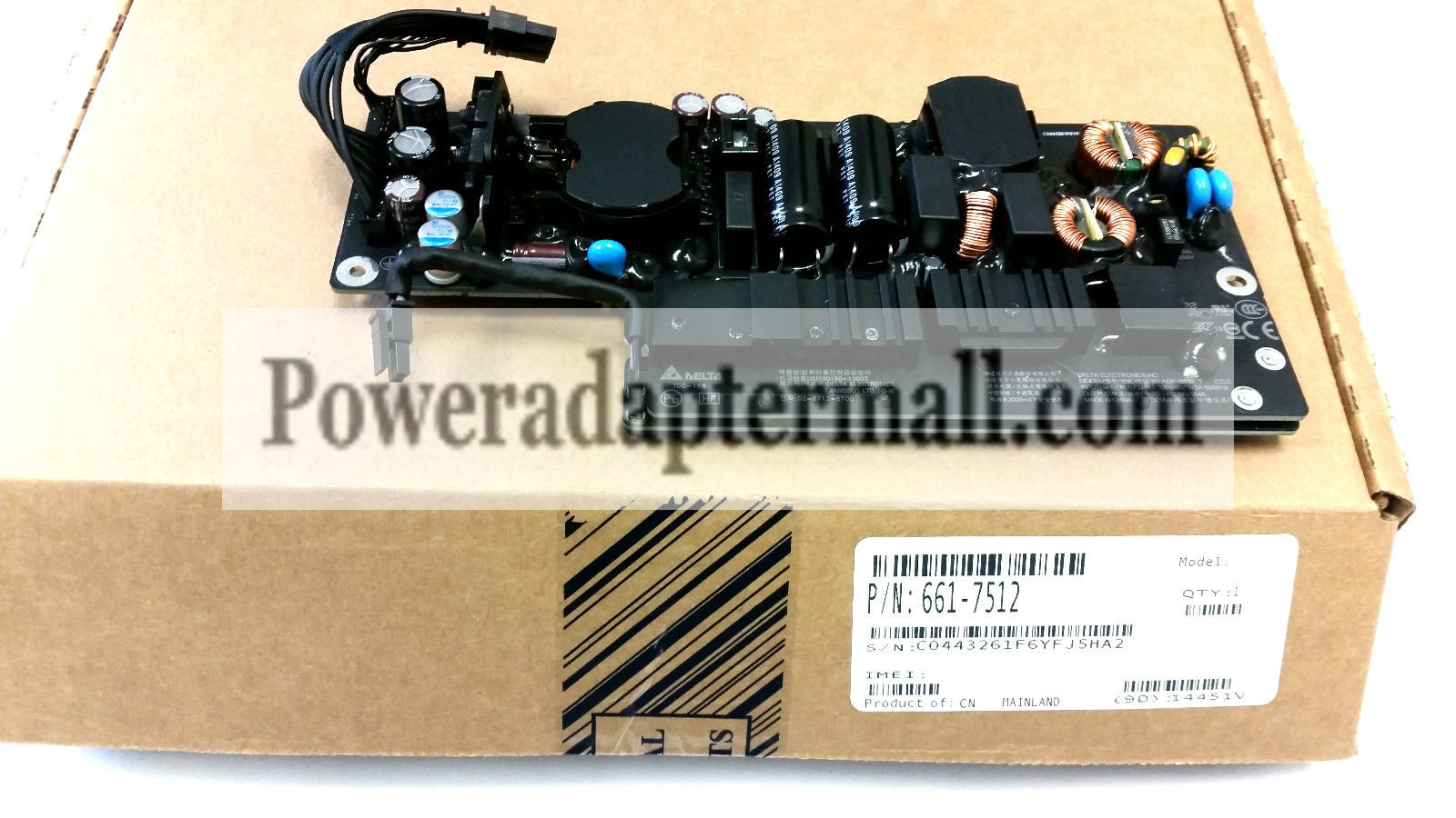 661-7512 Apple Power Supply A1418 iMac 21.5" Late 2013 Mid 2014