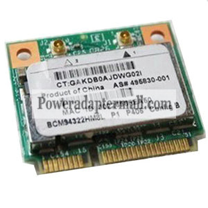 HP BROADCOM BCM4312 Wireless Wifi half Mini PCI-E Card BCM4312 - Click Image to Close