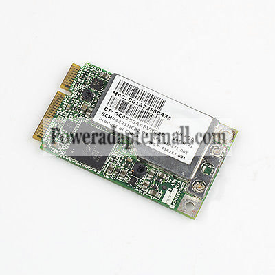 HP BCM94321MC BCM94321MC BCM4321 802.11/n Mini-PCIe Card