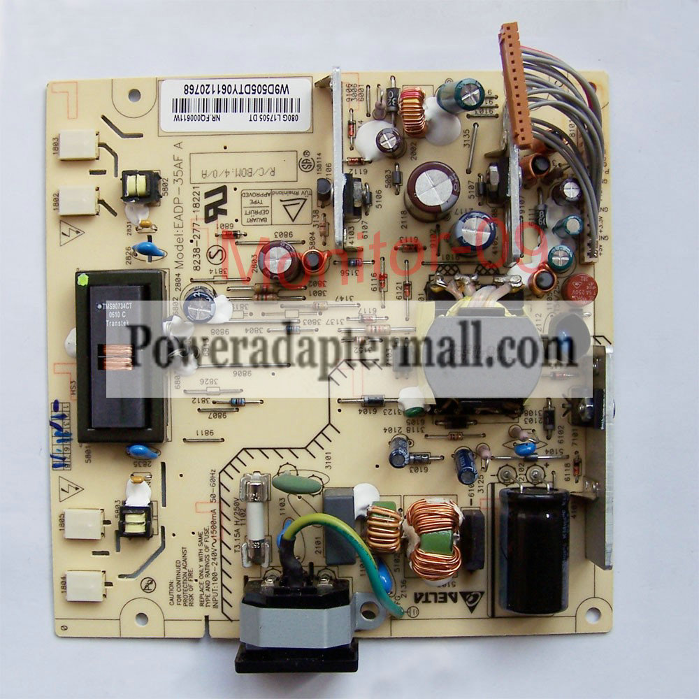 HP L1740 Power Board EADP-35AF 8238-277-18221 080GL17505 DT - Click Image to Close