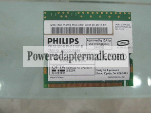 IBM Thinkpad T40p T41p T42p Wireless Card 91P7301 wifi - Click Image to Close