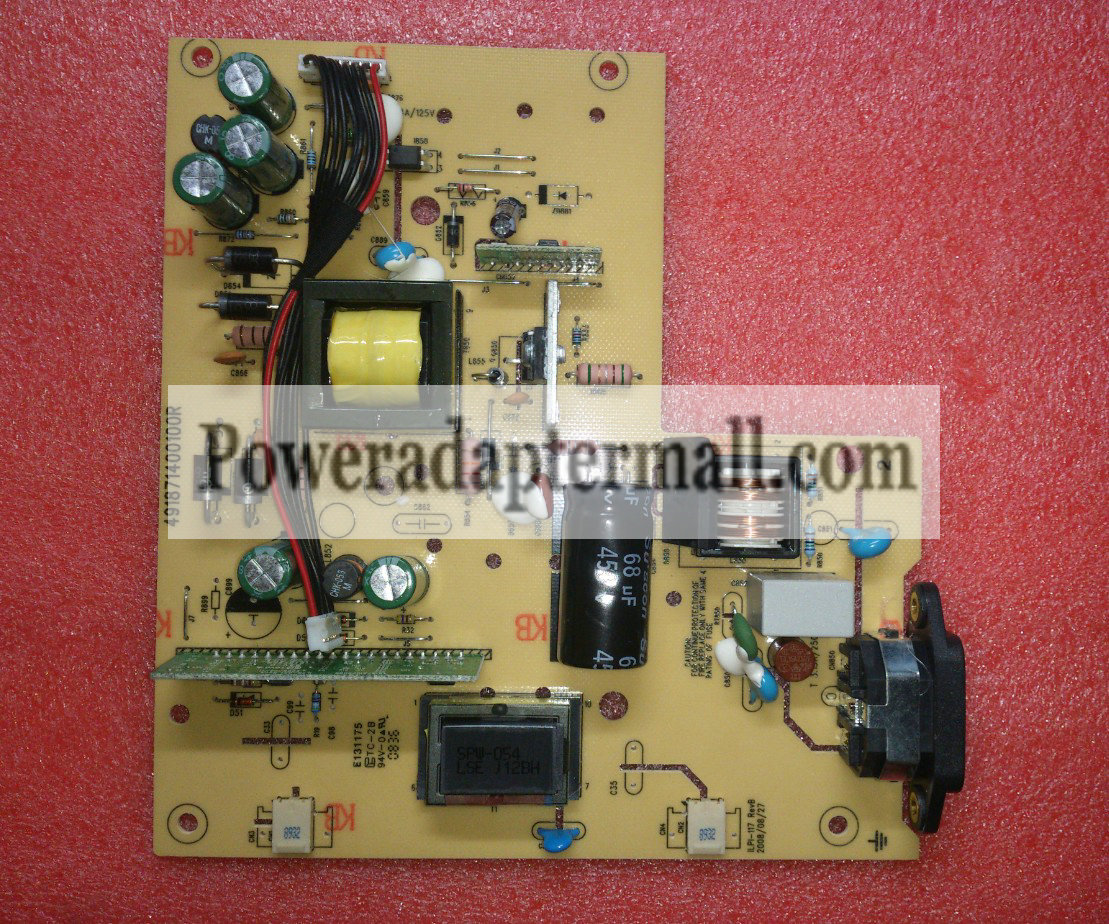 Lenovo L174WD L175WD Power Supply Board 491871400100R ILPI-117 - Click Image to Close