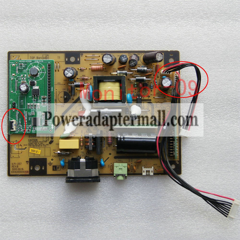 genuine Acer LED Power Board ILPI-257 REV:B - Click Image to Close