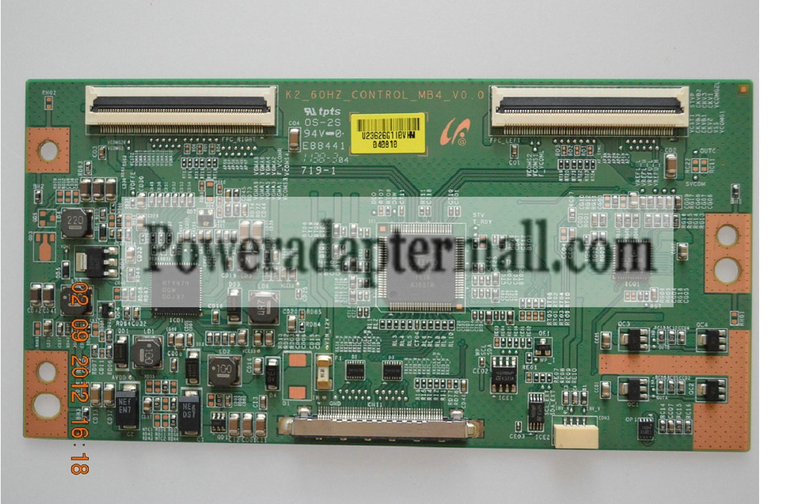 Samsung LTA480HN01 K2-60HZ-CONTROL-MB4-V0.0 T-CON Board - Click Image to Close