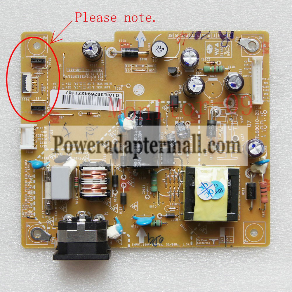 LG 22" LED Power Board LGP-013 EAX63028702/0