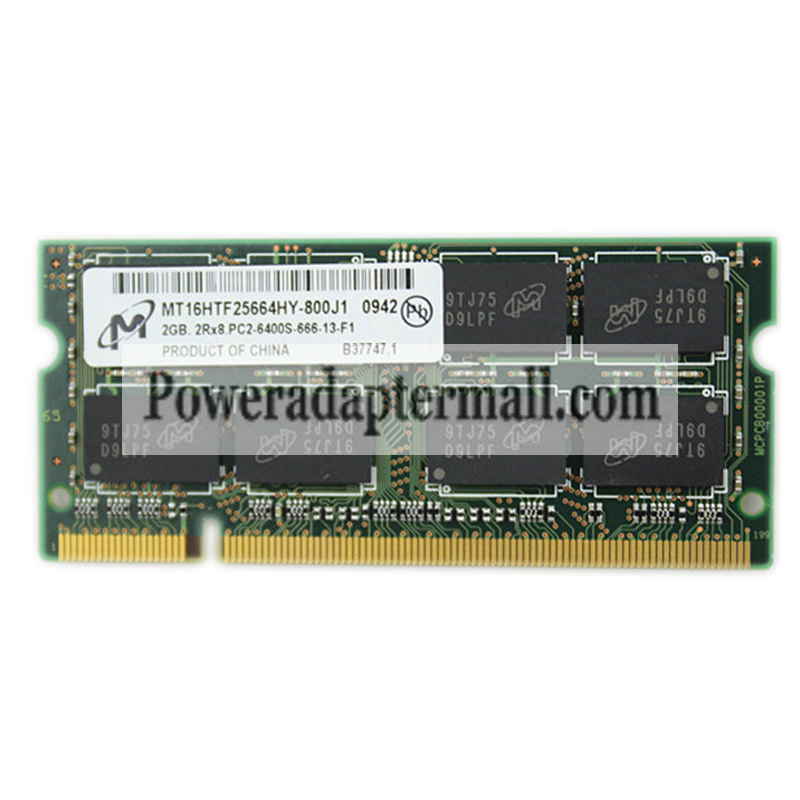 Micron 2GB DDR2 SO-DIMM PC2-6400S Memory RAM for Lenovo HP Dell