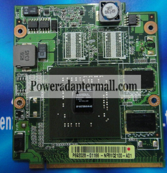 NVIDIA Go7300 GO7300-B-N-A3 ASUS NF8VG2100 NF8VG2000 VGA Card - Click Image to Close