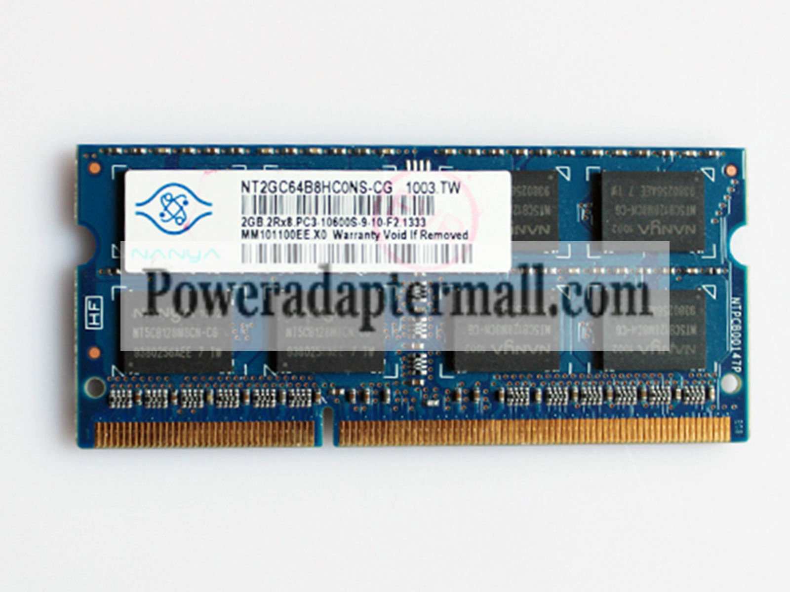 Nanya DDR3 2GB PC3-10600S 1333 Laptop Memory Sodimm for Acer HP - Click Image to Close