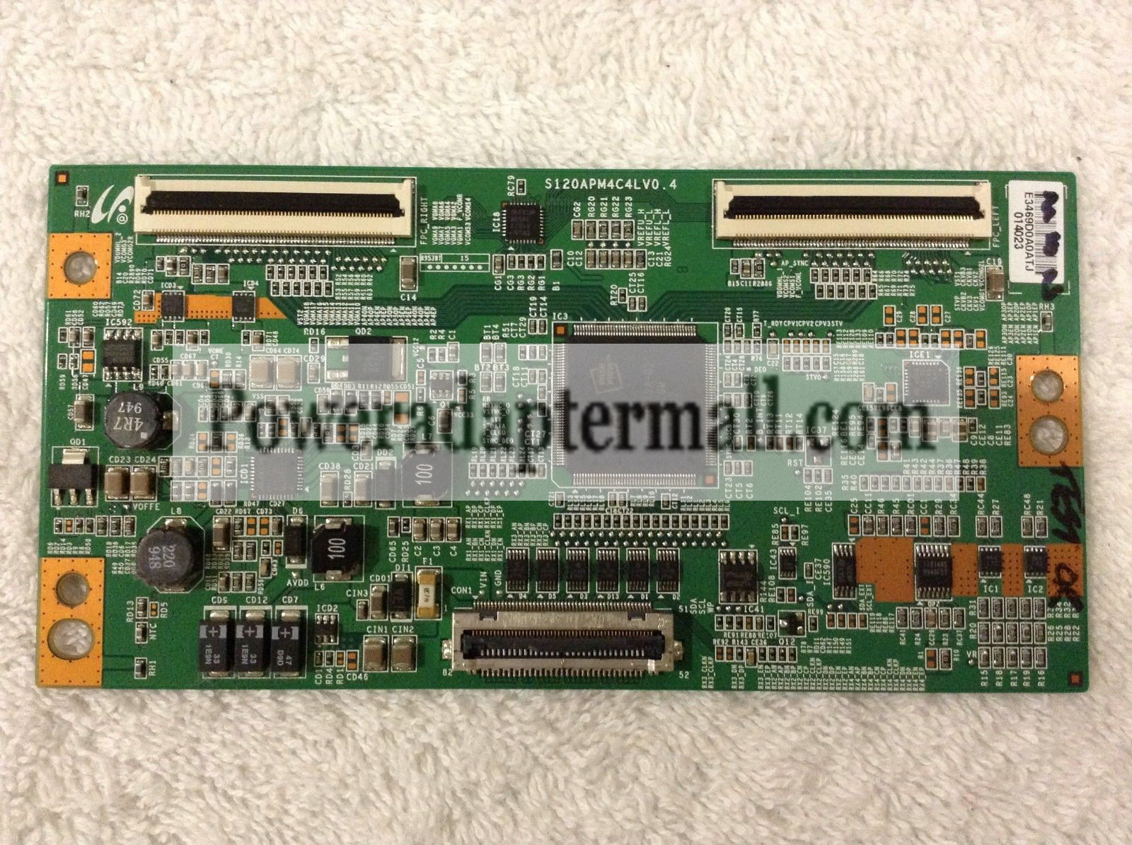 Samsung S120APM4C4LV0.4 UA55C6200UF LTF550HJ03 T-CON Board - Click Image to Close