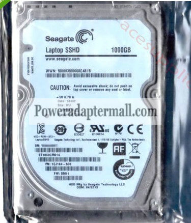 Seagate ST1000LM014 1TB/1000GB 64MB 2.5"SATAIII Hard Drive SSHD