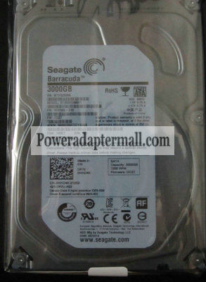 Seagate Barracuda 3TB Internal 7200RPM (ST3000DM001) Hard Drive