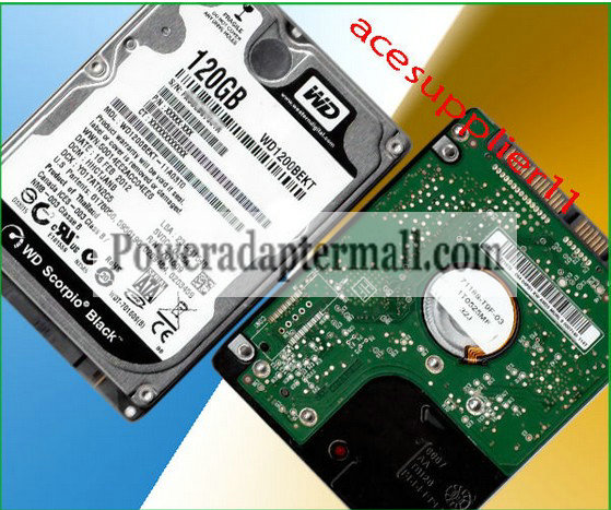 WD 2.5"SATA 120GB WD1200BEKT 16M 7200RPM Hard Drive FOR LAPTOP